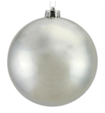 200mm V.P. Smooth Ornament Silver