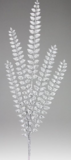 31&quot; Glitter Fern Silver