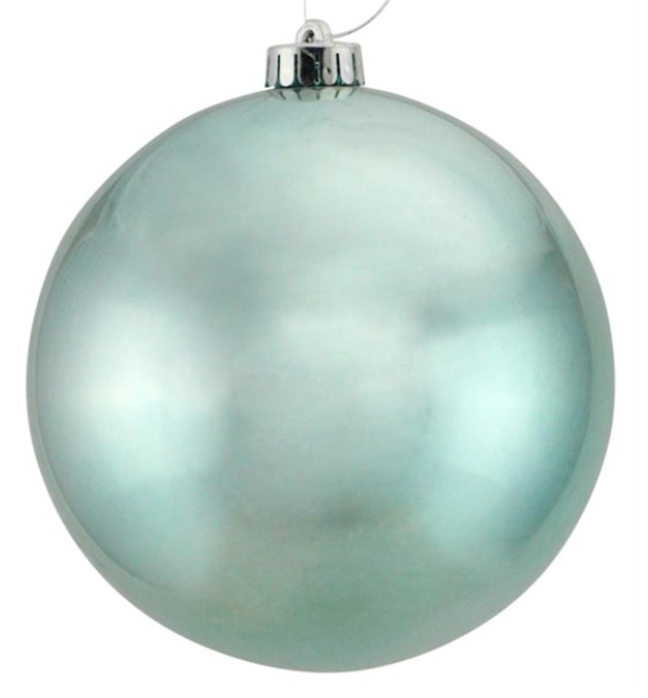 80mm V.P. Smooth Ornament Turquoise