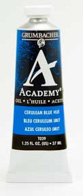 37ml Academy Oil Color Cerulean Blue Hue