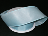 1.5&quot;x10yd Wired Satin Light Blue