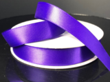 5/8&quot;x25yd Double Faced Satin Purple