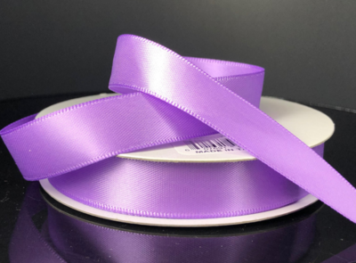 5/8&quot;x25yd Double Faced Satin Orchid