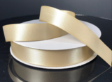 5/8&quot;x25yd Double Faced Satin Light Gold