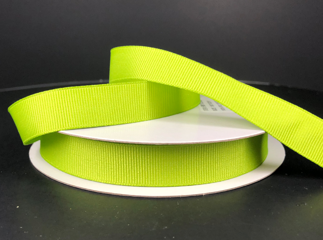 5/8&quot;x25yd Grosgrain Kiwi