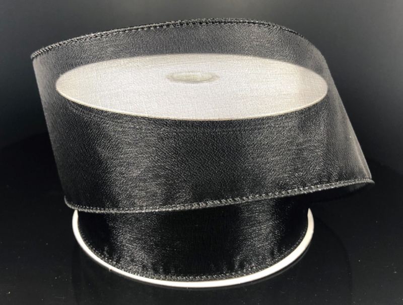 2.5&quot;x25yd Wired Sheer Black