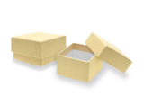 2pc 2.75&quot;x2.75&quot;x1.5&quot; Favor Boxes Kraft