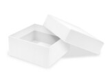 3.5&quot;x3.5&quot;x1.75&quot; Favor Box White