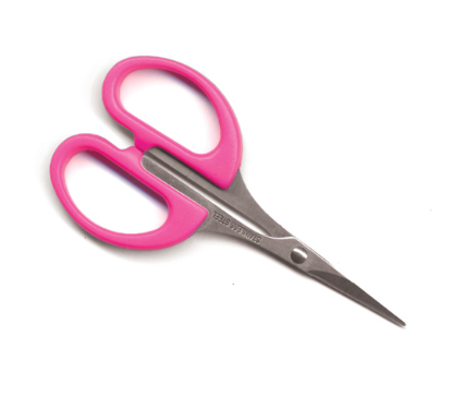 4&quot; Precision Detail Scissors w/ Soft Grip Handles Pink