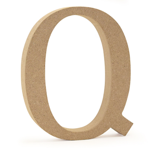 5-1/8&quot; Wood &quot;Q&quot;