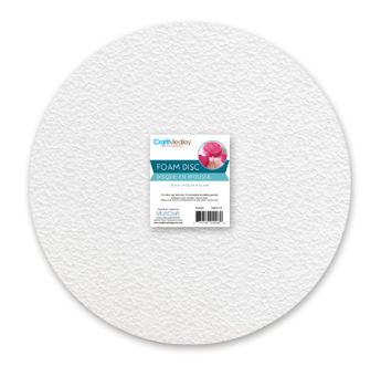 6&quot;x1&quot; Polyfoam Disc White