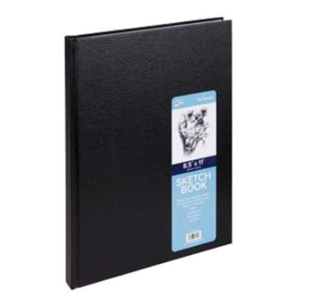 8.5&quot;x11&quot; 110 Sheet Hard Bound Sketch Book
