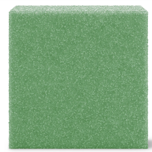 8&quot; Styrofoam Cube Green