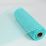 10&quot;x10yd Solid Deco Mesh  Aqua