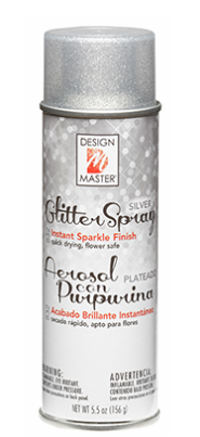 5.5oz Glitter Spray Silver