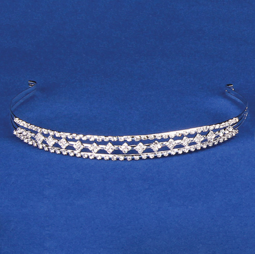 0.75&quot; Rhinestone Headband Crystal