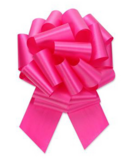 Flora Satin Pull Bow 4&quot;x18 Loops Beauty (7/8&quot; Ribbon)