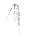 41&quot; Iced Hanging Spray Silver