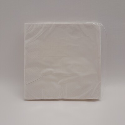 20pc 2-Ply Napkin Bright White