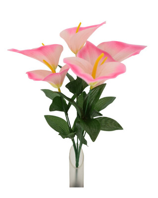 13&quot; Calla Lily Bush x6 Pink