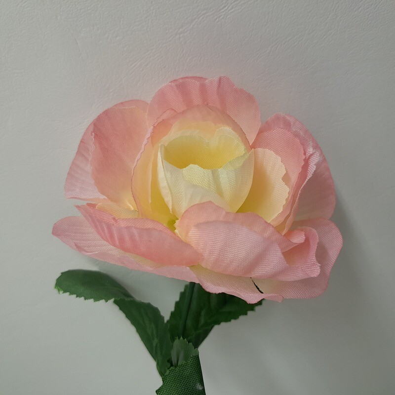 13&quot; Peony Bush x6 w/2&quot;-3&quot; Heads Baby Pink