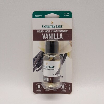 1oz Candle &amp; Soap Fragrance Vanilla