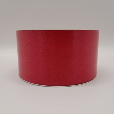 2.5&quot;x100yd Flora Satin Hot Red