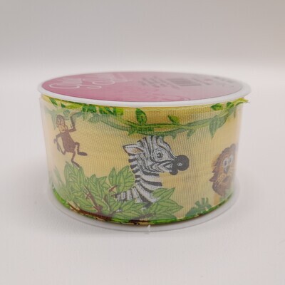 1.5&quot;x3yd Jungle Ribbon