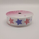 7/8&quot;x3yd Betsy Ross Red/Blue