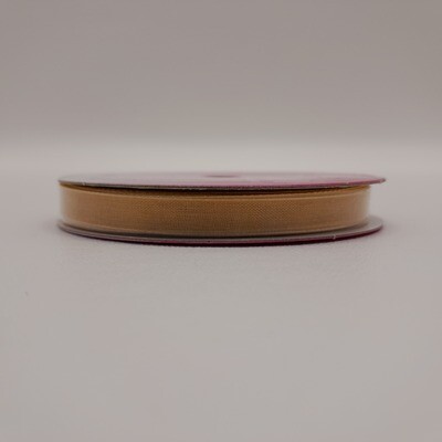 1/4&quot;x10yd Organza Gold