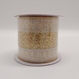 2.5&quot;x3yd Regal Linen Gold