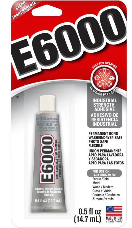 .5oz E6000 Adhesive Clear