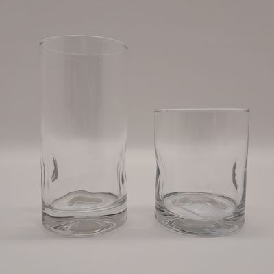 Drinking Glass w/Impressions Assorted (16.7oz or 12.5oz)