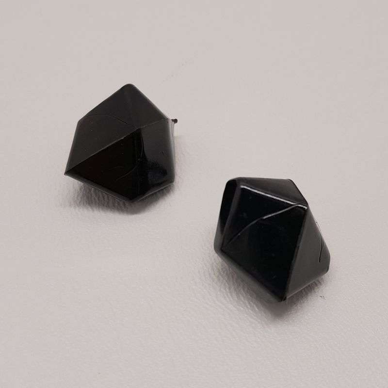 1# 2.5cm Acrylic Rocks Black