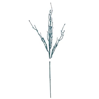 22&quot; Glitter Twig Bundle Blue