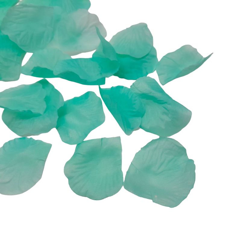 400pc Rose Petals Aqua