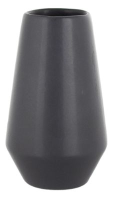 3&quot;x5&quot; Mod Bauble Vase w/1.5&quot; Opening Charcoal  (Ceramic)