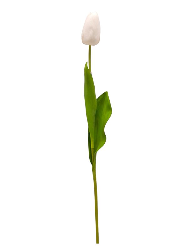 26&quot; Tulip Bud Spray w/1.75&quot;x3&quot; Head Cream