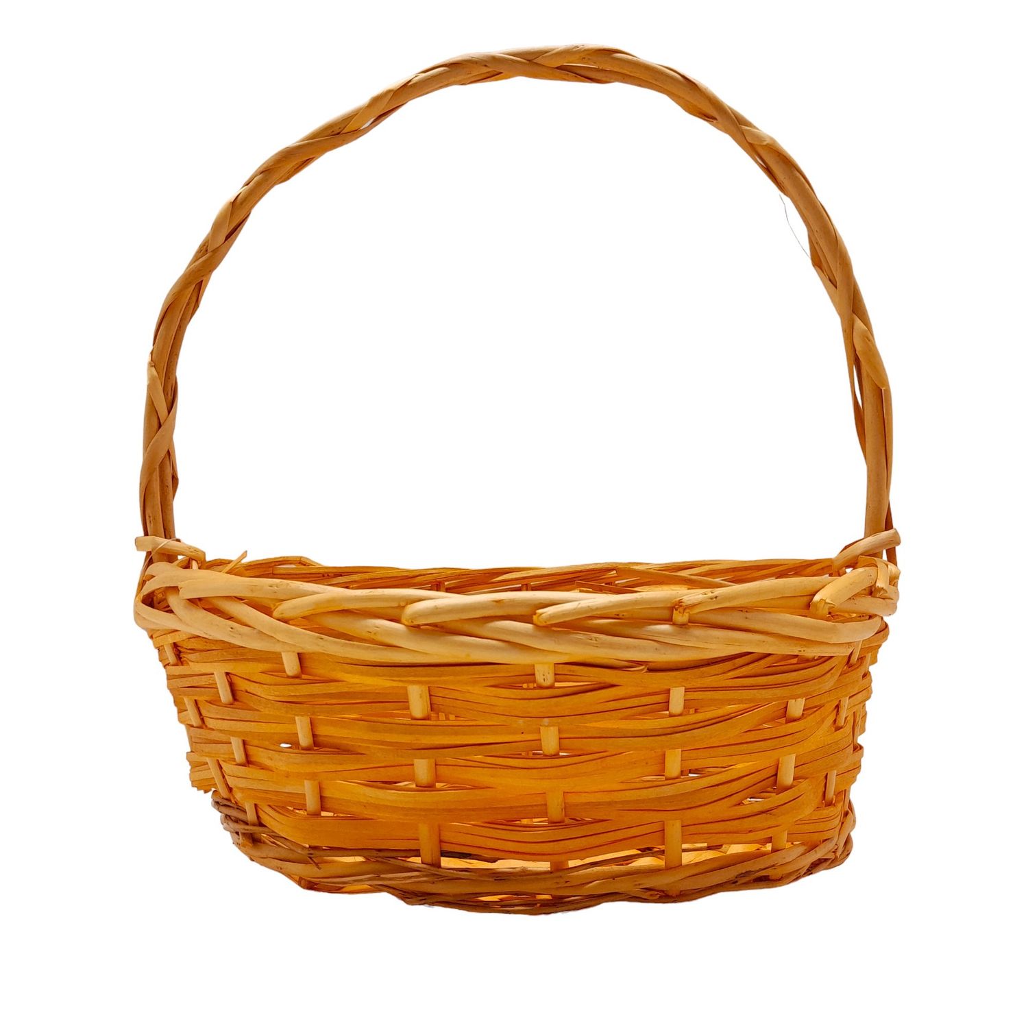 Single Handle Oval Basket Natural (#2)