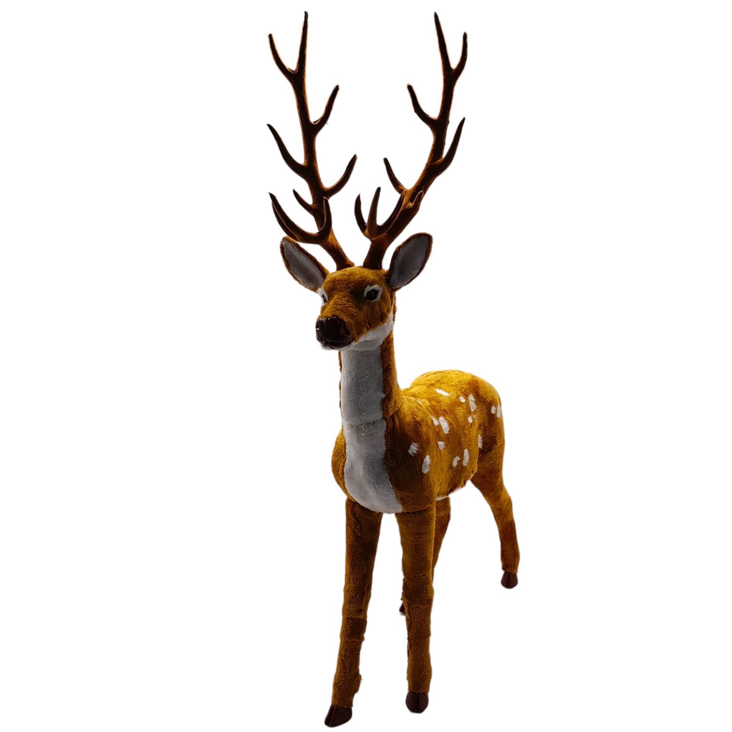 *46&quot; Soft Reindeer Brown/White