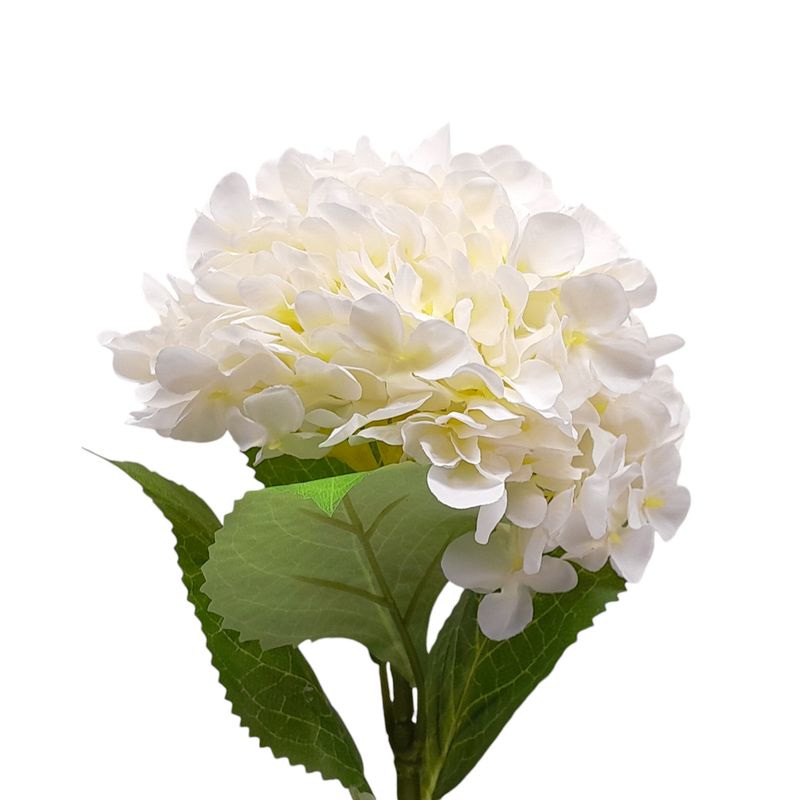 20&quot; Hydrangea w/6&quot; Head White