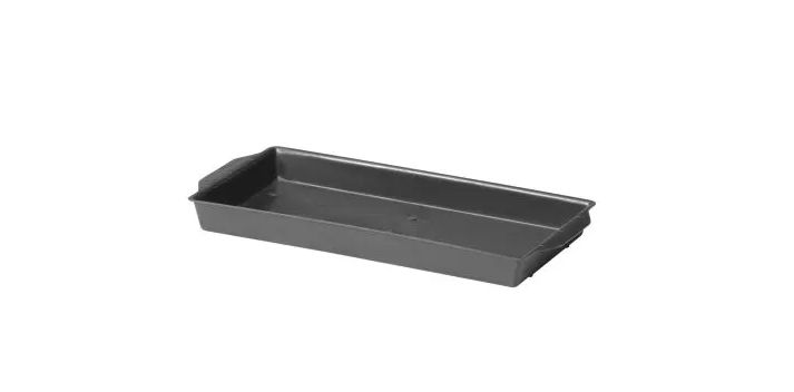 9&quot;x4.25&quot;x0.75&quot; Oasis Single Brick Tray Black