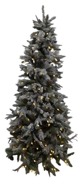 *7.5&#39; Lighted Led Winter Haven Tree