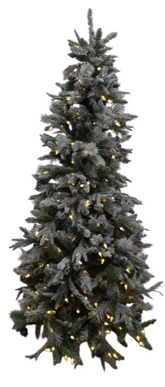 *6.5&#39; Lighted Led Winter Haven Tree