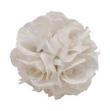 8&quot; Silk Flower Ball White