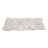 12pc 1.75&quot; Plastic Heart Favor Box Clear