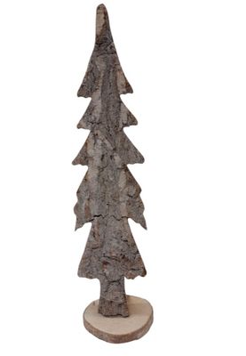 19.75&quot; Glitter Birch Bark Tree