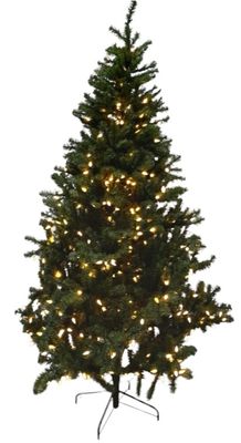 7.5&#39; Italian Fir Tree w/Led Lights