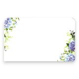 50pc 3-1/2″x2-1/4″ Enclosure Cards Purple Floral