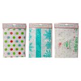 52&quot;x70&quot; Christmas Table Cover Nonwoven Backing Assorted